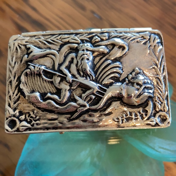 Lyn Gaylord Sterling silver Vintage belt buckle - Picture 6 of 13